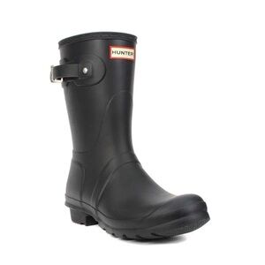 NEW Hunter Original Short Women's Boots Black Size 7
